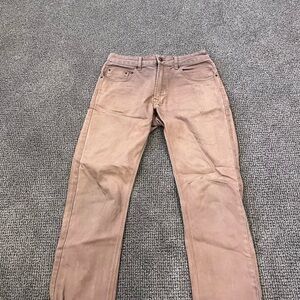 BulletPrufe Men's Straight-Leg Jeans in Khaki